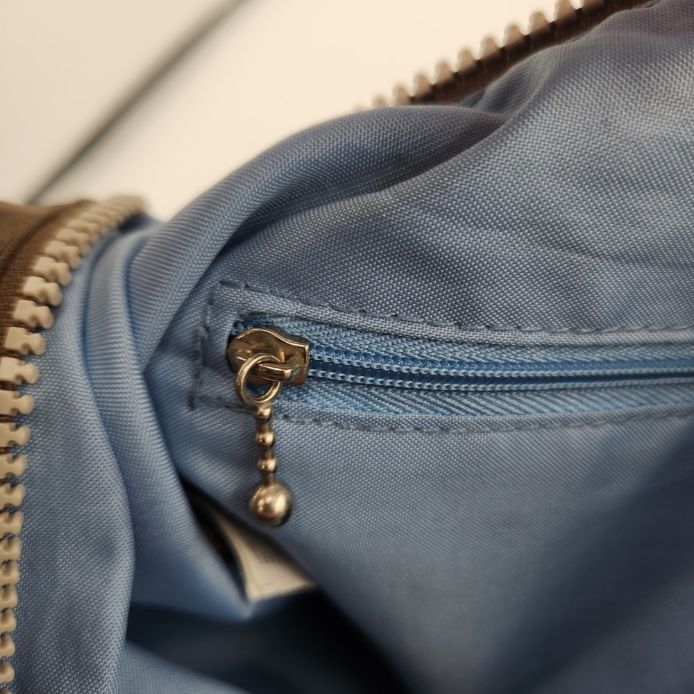 Baggallini Crossbody Shoulder Bag Brown Nylon Zippered Organizer Travel‎ Purse - Picture 9 of 13